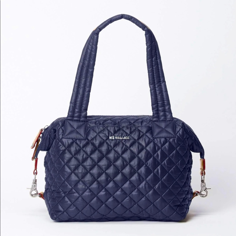 MZ Wallace Black & Blue Medium Sutton Deluxe